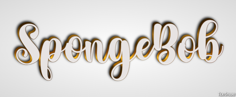 SpongeBob Text Effect