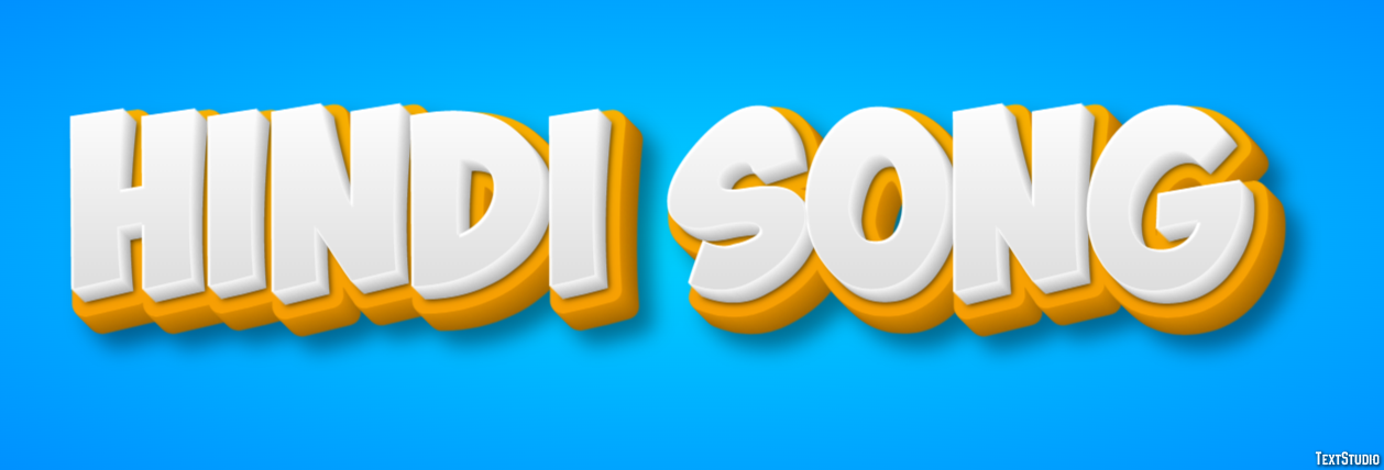 Hindi Song Effet de Texte
