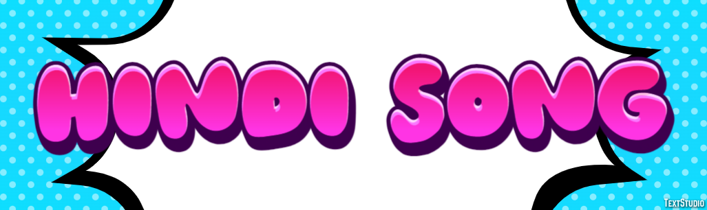 Hindi Song Effet de Texte