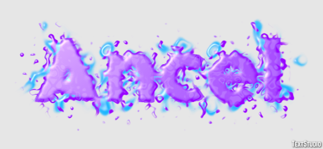 Ancel Text effect