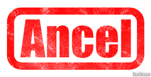 Ancel Text effect
