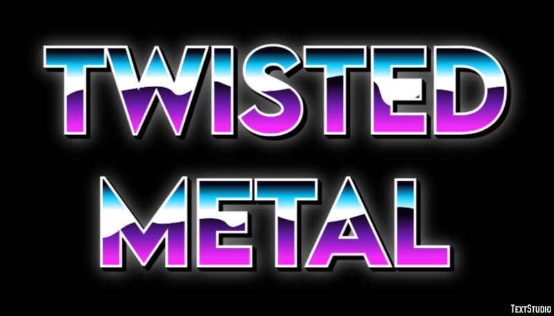 Twisted Metal Tekst Effect