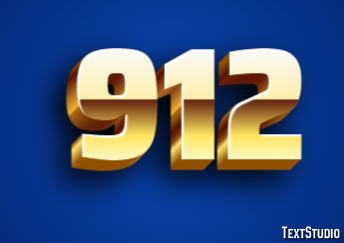 912 Эффект текста