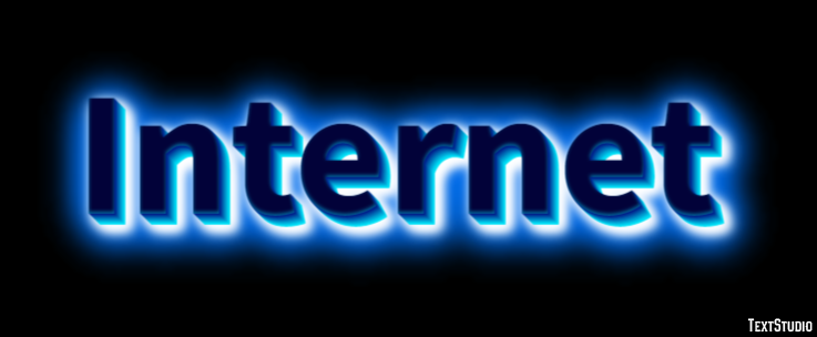 Internet Text Effect
