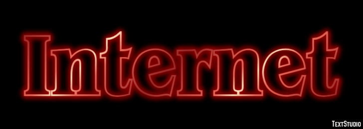 Internet Text Effect
