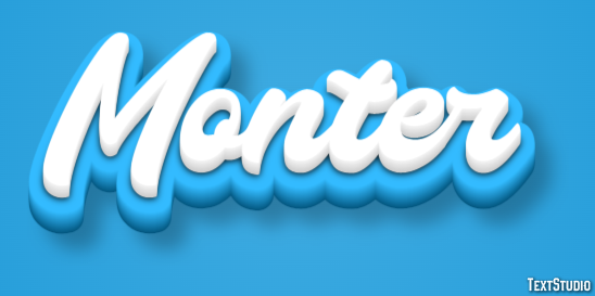 Monter Effet de Texte