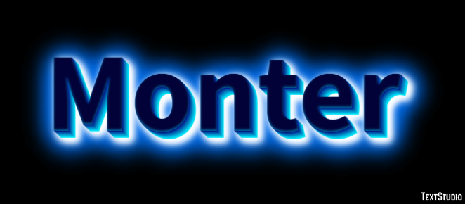 Monter Effet de texte