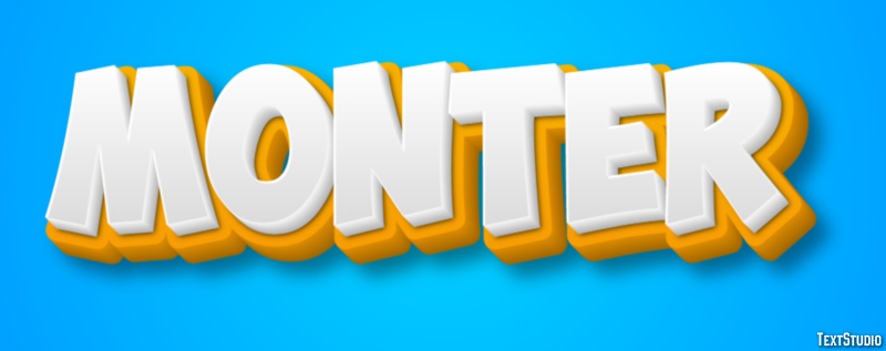 Monter Effet de texte