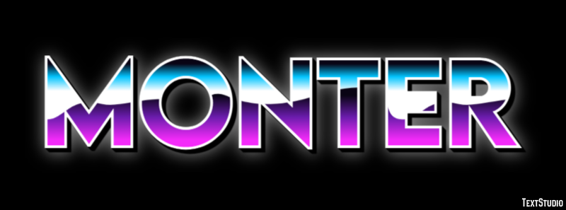 Monter Texteffekt