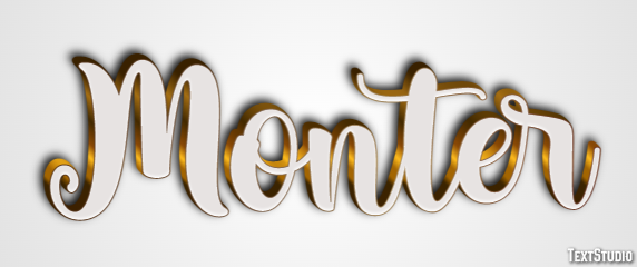 Monter Effet de Texte