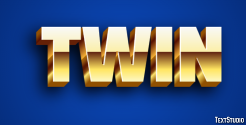 Twin Text Effect