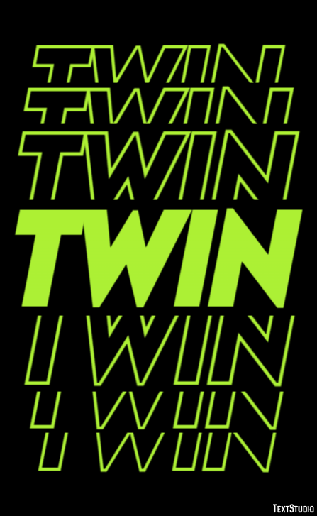 Twin Text Effect