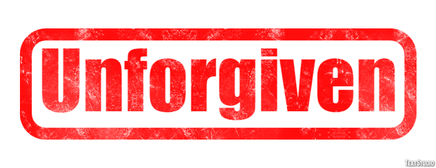 Unforgiven Tekst Effect