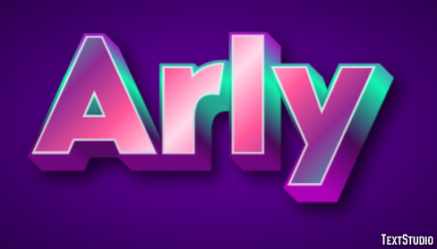Arly Text Effect