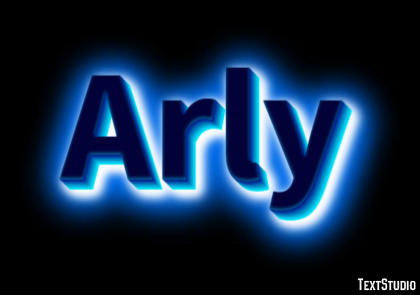 Arly Text Effect
