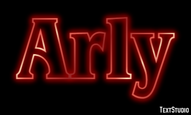 Arly Text Effect