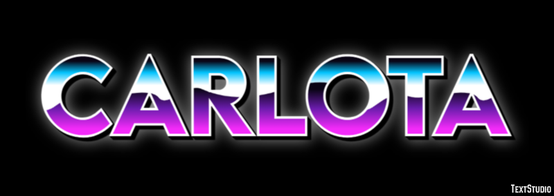 Carlota Text effect
