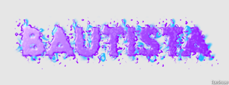 Bautista Efecto de texto