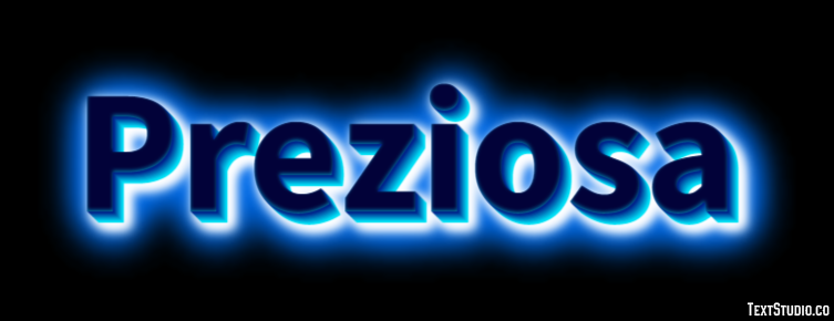 Preziosa Effetto testo