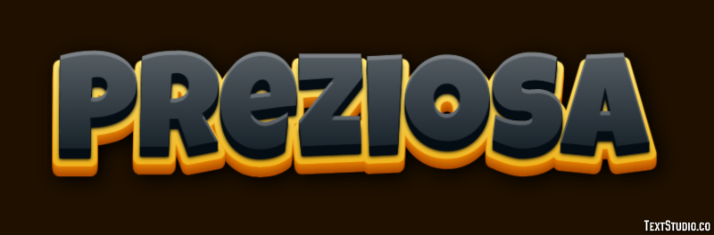 Preziosa Effetto testo