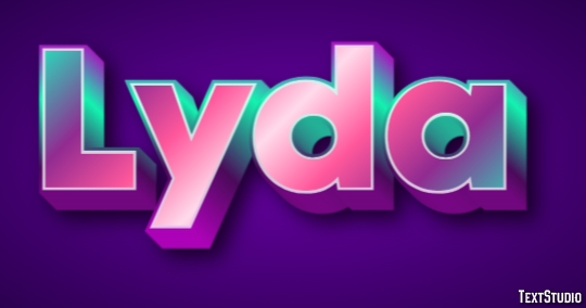 Lyda Text Effect