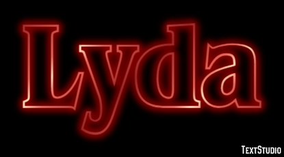 Lyda Text Effect