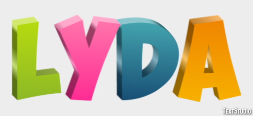 Lyda Text Effect