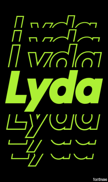 Lyda Text Effect