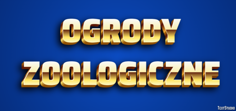 Ogrody zoologiczne Efekt tekstowy