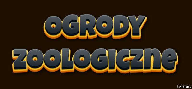 Ogrody zoologiczne Efekt tekstowy