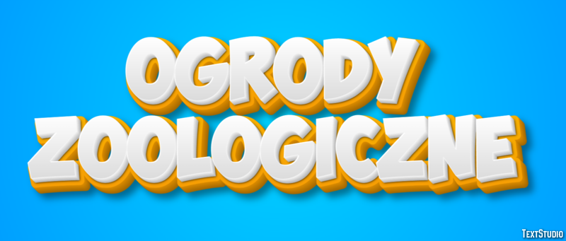 Ogrody zoologiczne Efekt tekstowy
