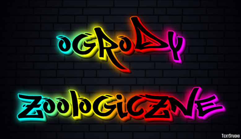 Ogrody zoologiczne Efekt tekstowy