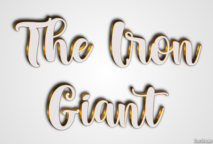 The Iron Giant Metin Efekti