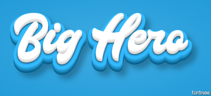 Big Hero Text Effect
