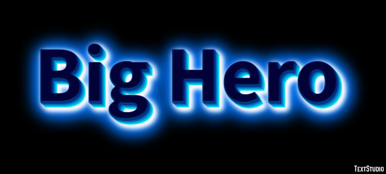 Big Hero Text Effect