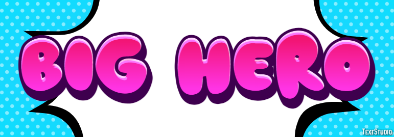 Big Hero Text Effect