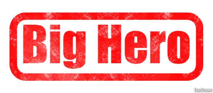 Big Hero Text effect