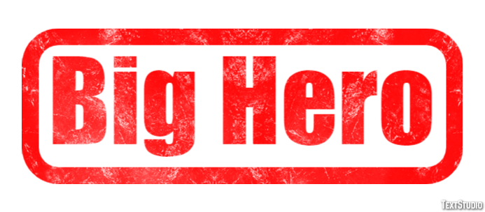 Big Hero Text Effect