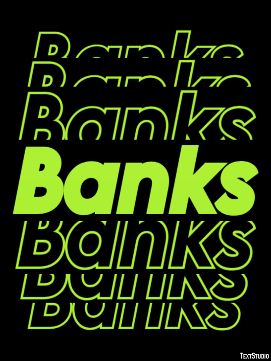 Banks Metin Efekti