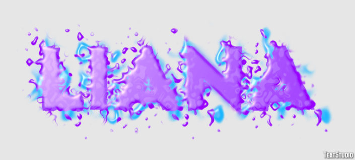 Liana Эффект текста