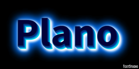 Plano Effetto testo