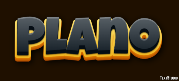 Plano Efekt tekstowy