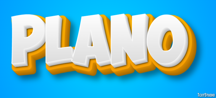 Plano Efekt tekstowy