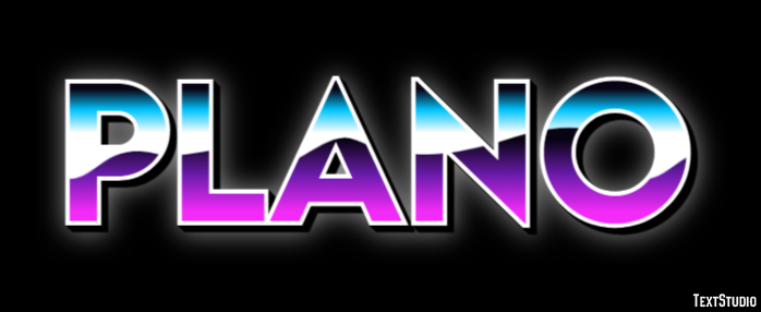 Plano Efekt tekstowy