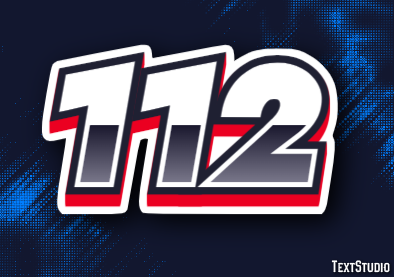 112 Texteffekt