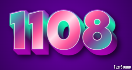 1108 Effetto testo
