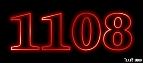1108 Effetto testo