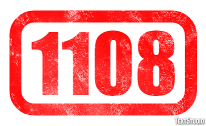 1108 Effetto testo