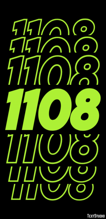 1108 Text effect