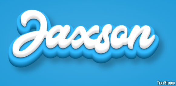Jaxson Text Effect
